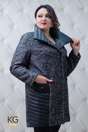 Пальто с карманами "Рубин"