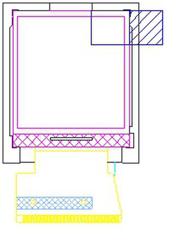 Модуль TFT LCD серии PT0151212-A7
