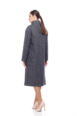 Пальто Ирис, твид Италия