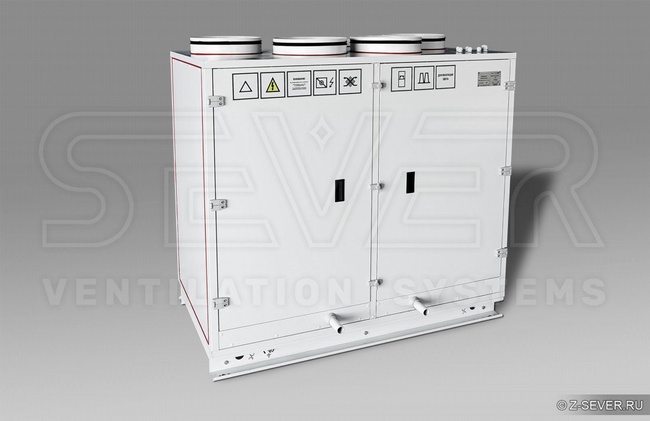 Установки приточно-вытяжные для систем общеобменной вентиляции