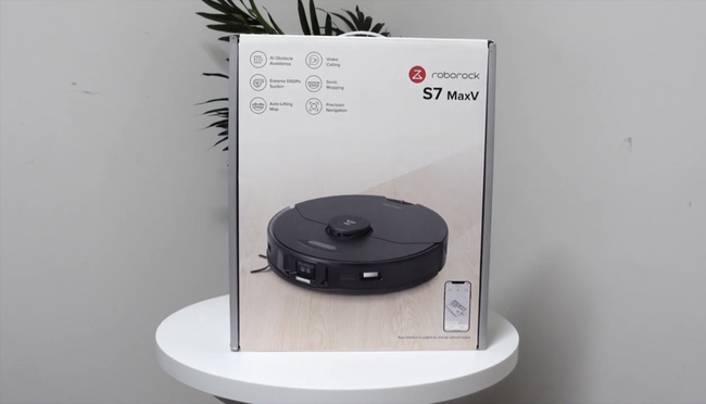 Робот-пылесос Roborock S7 MaxV Ultra с пустой док-станцией для промывки - оригинал