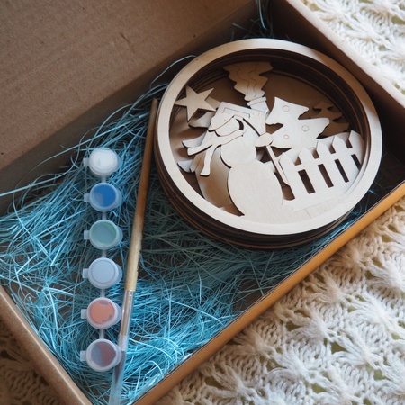 Набор для творчества "Снеговик"