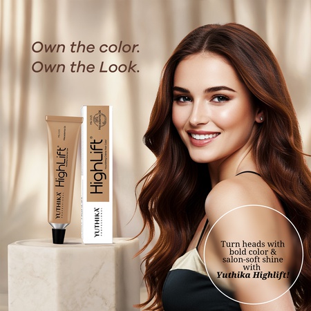 Yuthika Professional High lift Creme Hair Colour, Infused With Macadamia Oil & Vitamin E (Available in 7+ Shades)