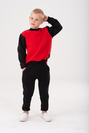 Свитшот красно-черный Yumster YC.02.09.005