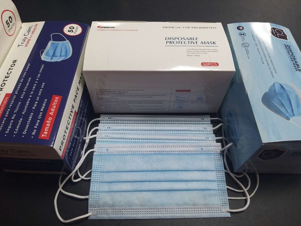 Одноразовые медицинские маски