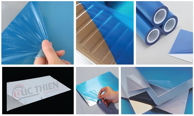 HDPE, LDPE, PE Protective Film For Stainless Steel Sheets And Common Metal Sheets Non-Residue Adhesive