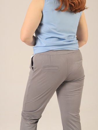 Брюки зауженные