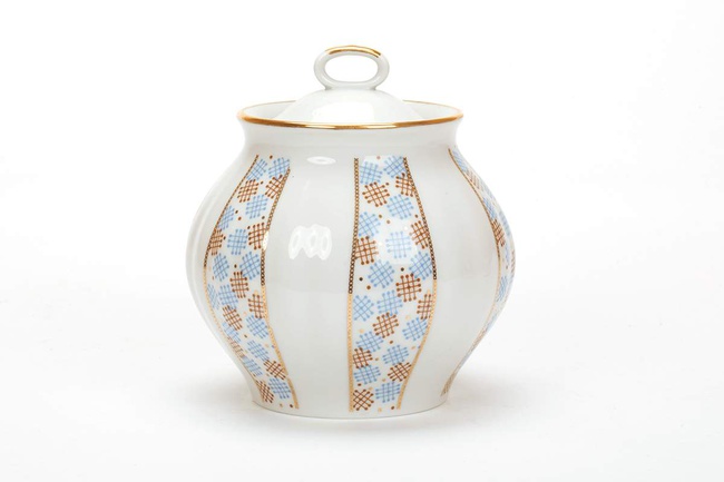 Сервиз чайный 21 предм. Белый лебедь Конфети