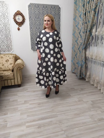 The dress. Boho - Peas