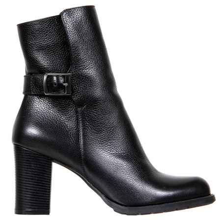 Women&#39;s ankle boots, genuine leather<G609>