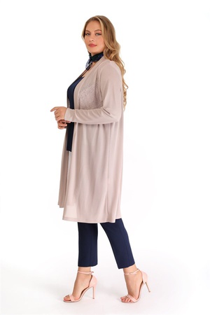 КАРДИГАН С БУСИНАМИ