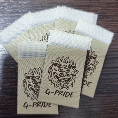 этикетки жаккард бирка силикон сатин размерили биркодержатели