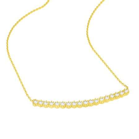 Колье Even & Pétra из 14-каратного золота с камнями Waterway