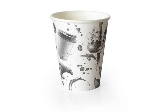 СТАКАН БУМАЖНЫЙ С ДИЗАЙНОМ "BARISTA"