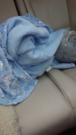 Плед новогодний