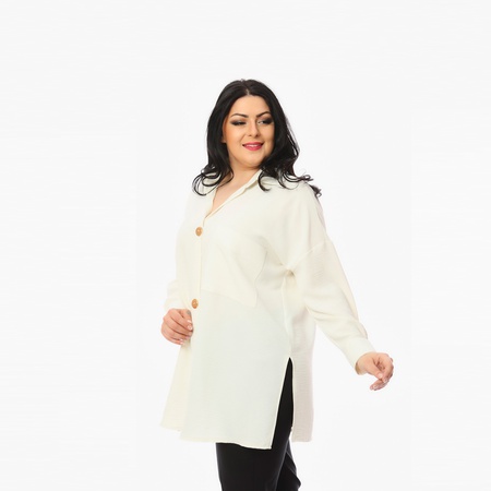 Свободная рубашка большого размера