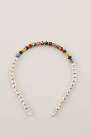 Бижутерия Crystal Stone Pearl Crown Белый