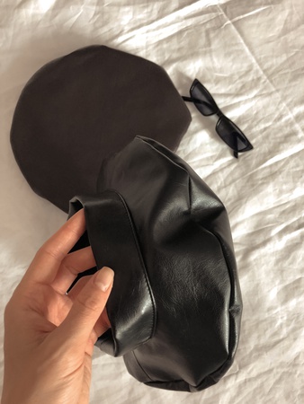 Береты из Эко кожи