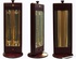 Flat vertical infrared heaters