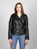 Quilted Women Leather Jacket (Slim Fit)