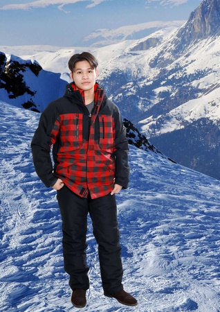 костюм горнолыжный Y&S мужской