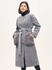 Пальто женское Silverfox модель 808 Серый