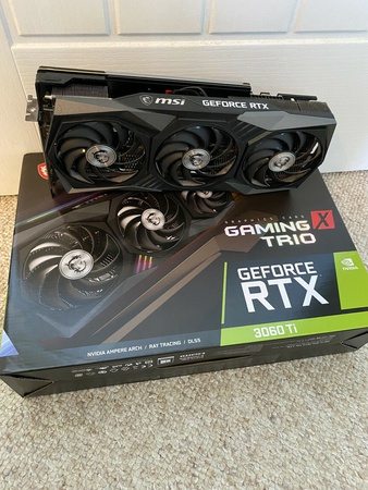 Видеокарта MSI GeForce RTX 3060 Ti GAMING X TRIO 8 ГБ GDDR6