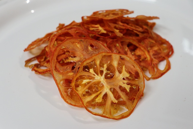 Натуральные чипсы из томатов