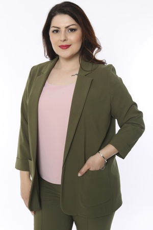 Cep Detaylı Blazer Ceket