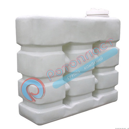 2000 л призматическая пластиковая емкость