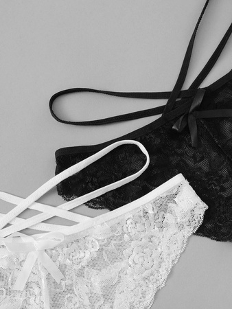 Цветочные Кружевные Трусики Набор