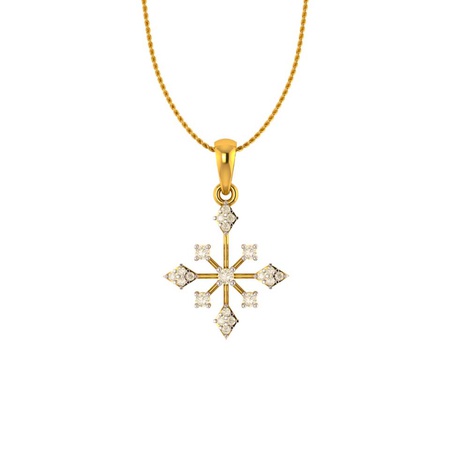 Diamond studded Pendant (AJPNDT09)
