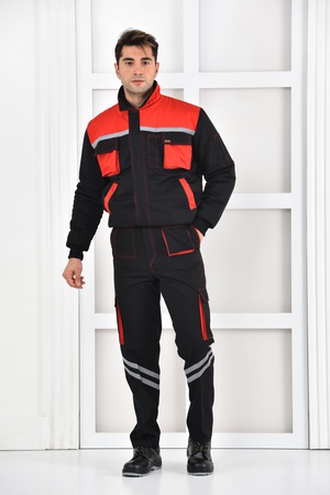 Костюм рабочий  c светоотражающими полосами