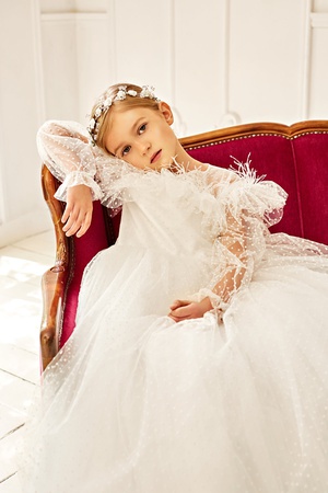 Вечернее Платье с Длинными Рукавами  Stok Kod: PXN 22034