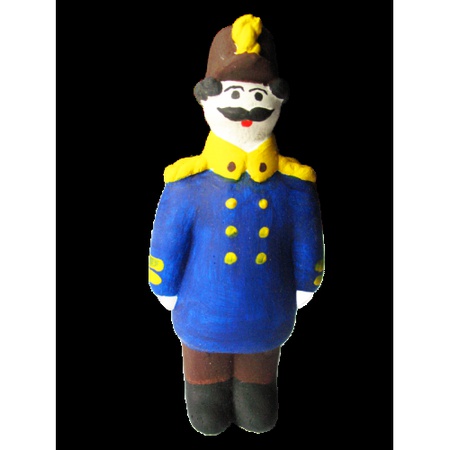 Гипсовая фигурка для раскрашивания Дымковский гене