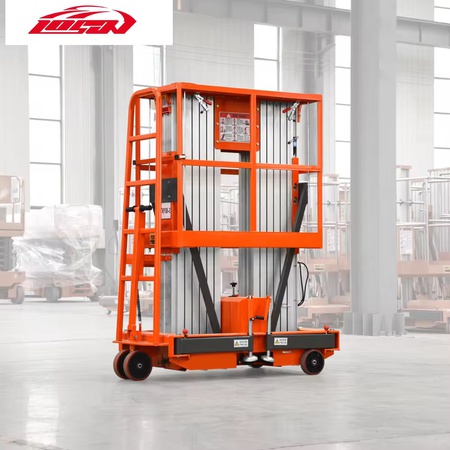 Powerful electric construction lift