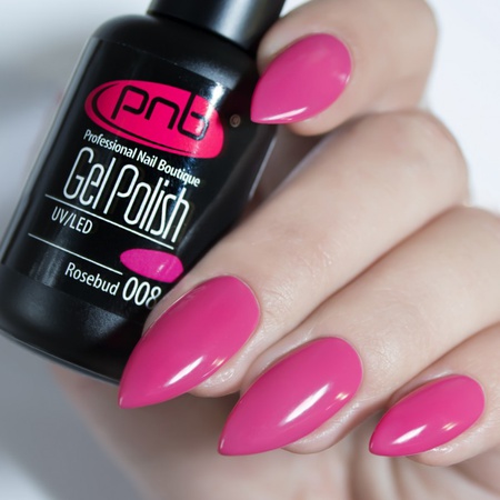 Гель лак PNB 008, 8 мл . Цвет: розовый