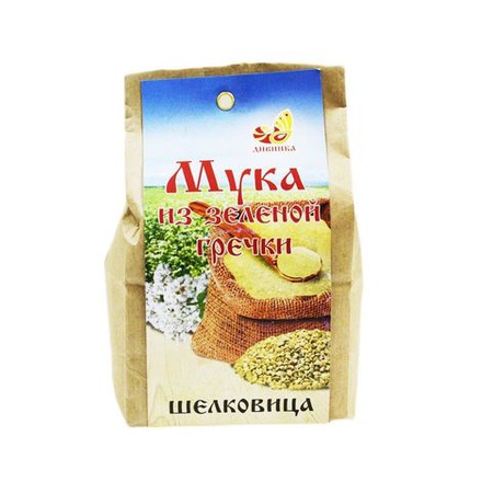 Yeşil karabuğday unu, Divinka, kraft torba, 300 gr