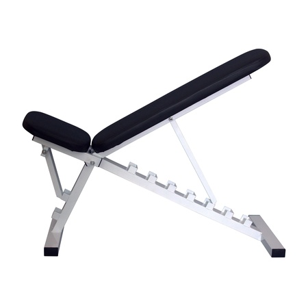 Скамья MDL универсальная регулируемая белая