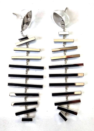 Fish Skeleton Ear Peice