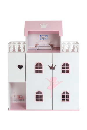 Dollhouse "Ballerina" (White-pink)