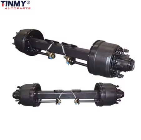 Заводские детали прицепа, ось, рулевая ось