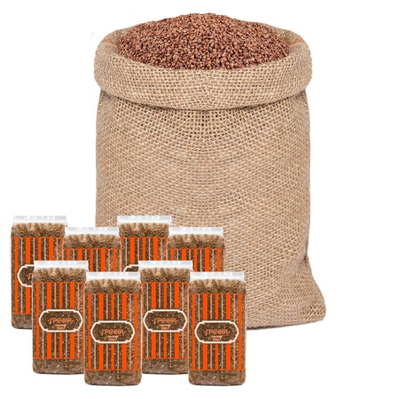 Крупа гречневая без ТМ ГОСТ 900гр