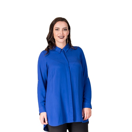 Büyük Beden Pamuklu Klasik Tunik