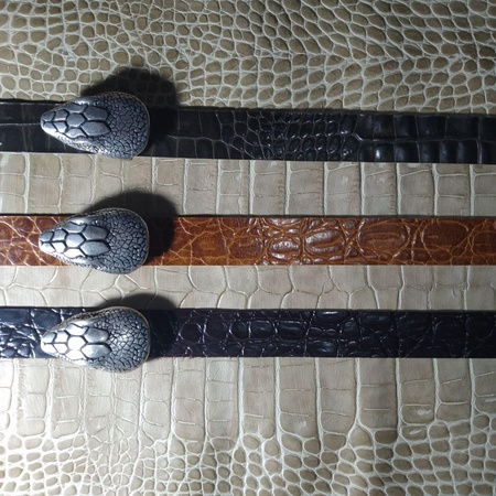 Мужские и Женские ремни ручной работы из Итальянской кожи.