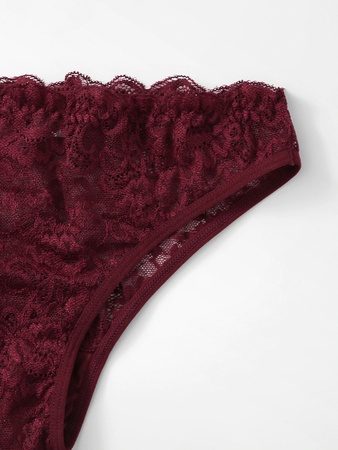 Ресницы Кружевные Подвязки Комплект Белья