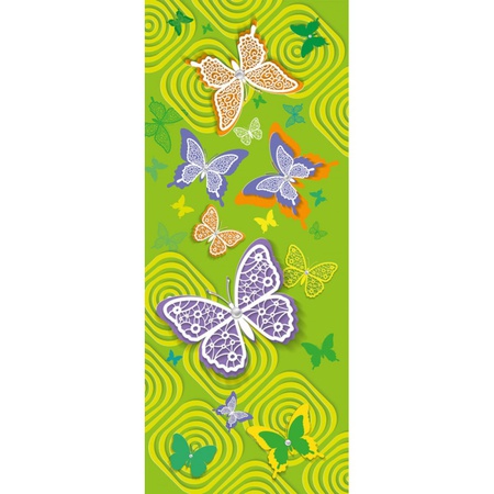 Баттерфляй зеленый / 1 полоса