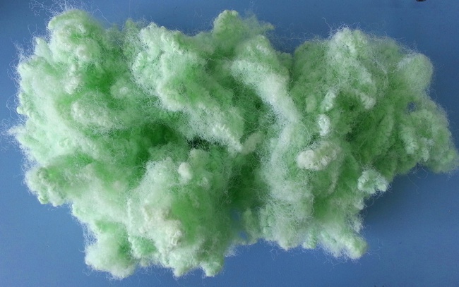 Вторичное полиэфирное волокно (синтетическое волокно, штапельное волокно)