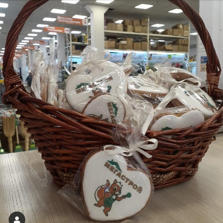 Арт пряники с вашим логотипом