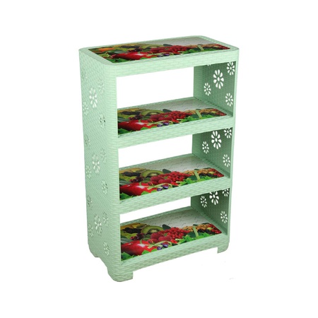 Этажерка "Ягодный микс" 4-х секционная